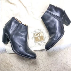 Black Frye Ankle boots.